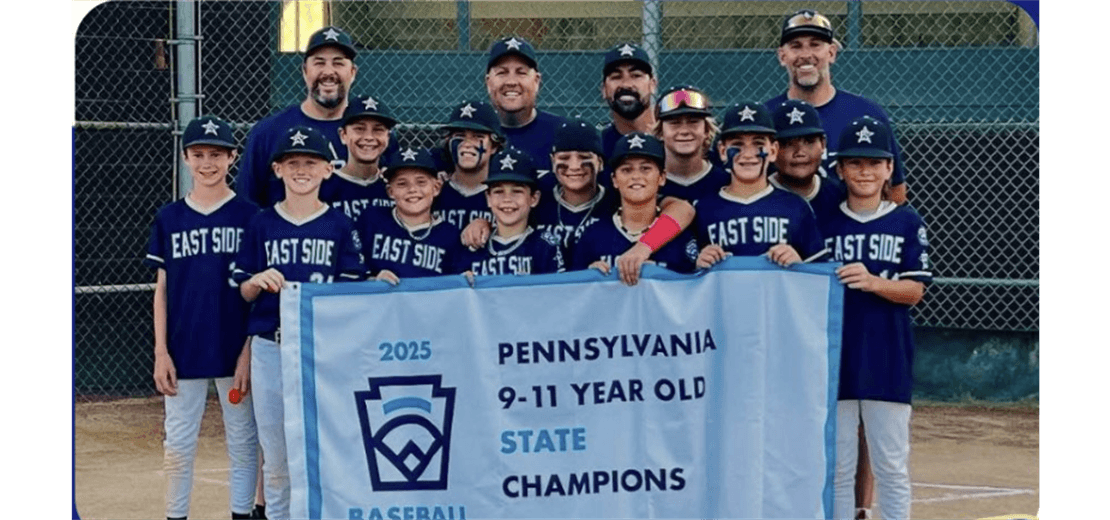 2025 ESLL 11U State Champions!!