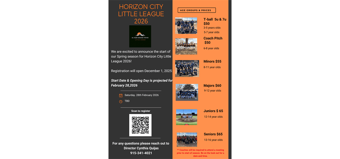 El Paso Border Youth Little League photo