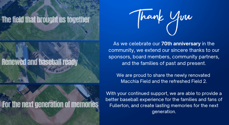 East Fullerton Little League photo