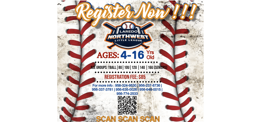 REGISTRATION NOW OPEN