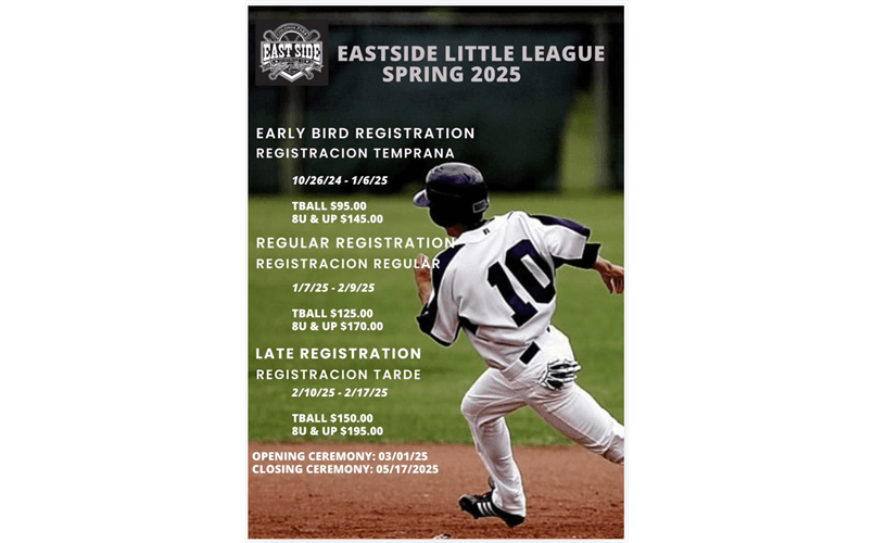 Spring Registrations '25