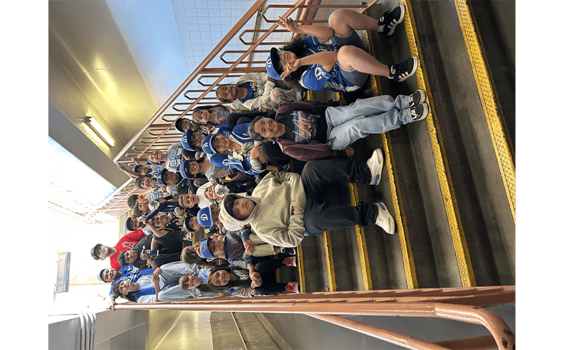 Eastside Little League's First Dodger Day Trip!!