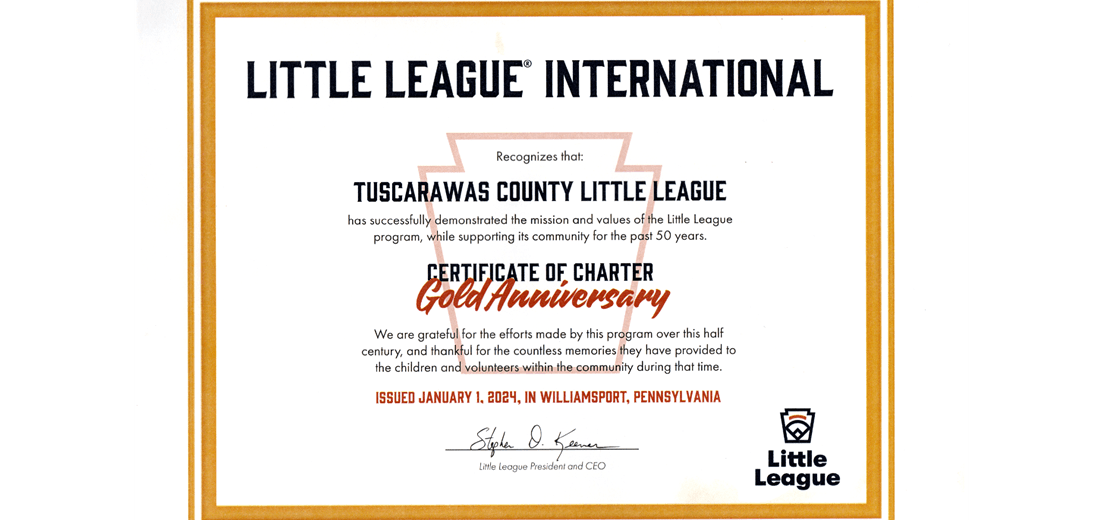 50 Year Gold Certificate