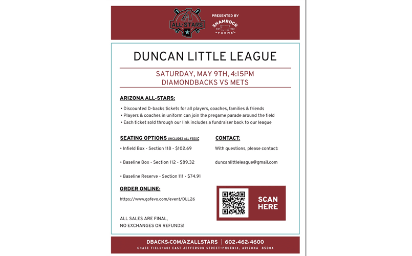 DiamondBacks Game Day Tickets