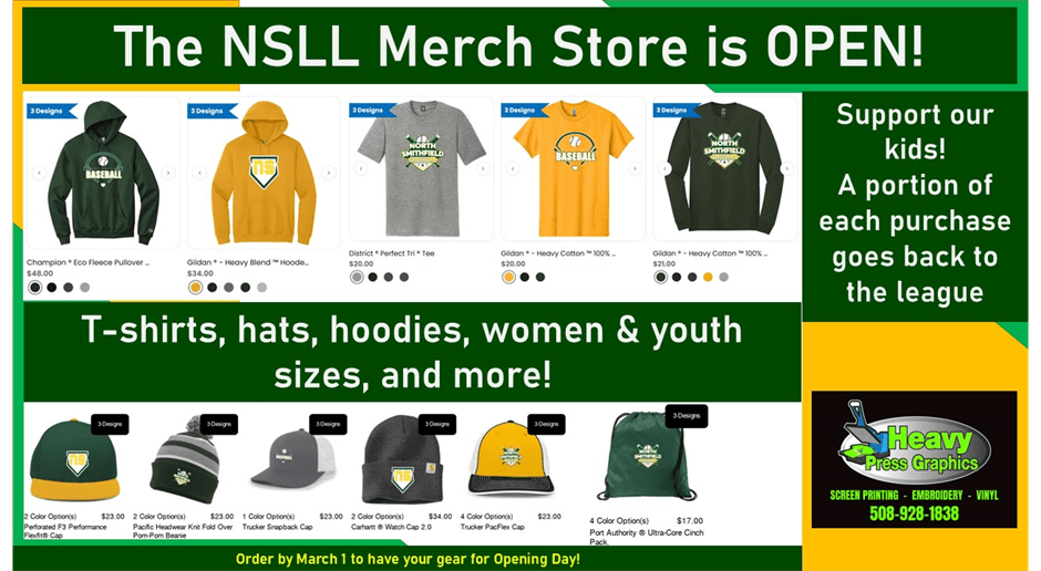 Check out our merch store!