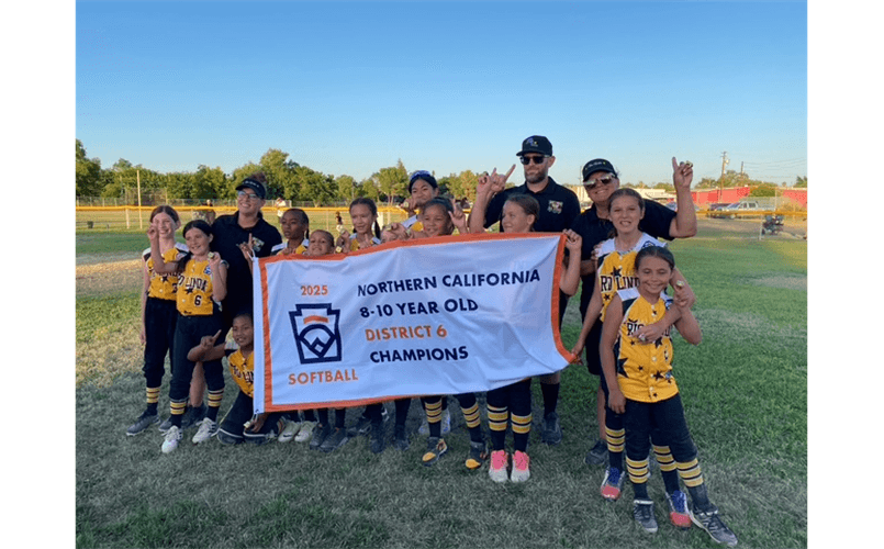10U Softball All Star District Champions 2025