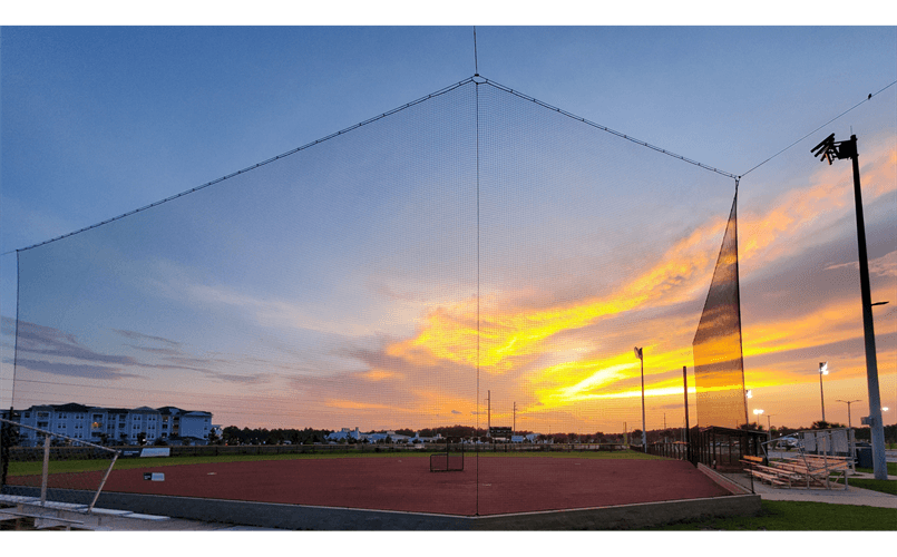 Newman-Dailey Field at Sunset 2022