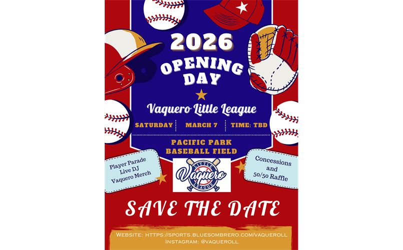 Save the Date: Opening Ceremony Saturday March 7