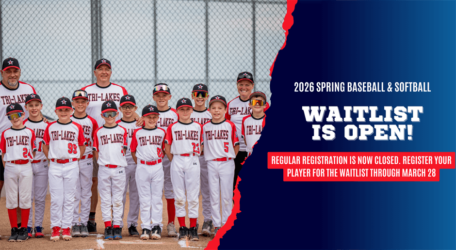 Join the Tri-Lakes Little League Family
