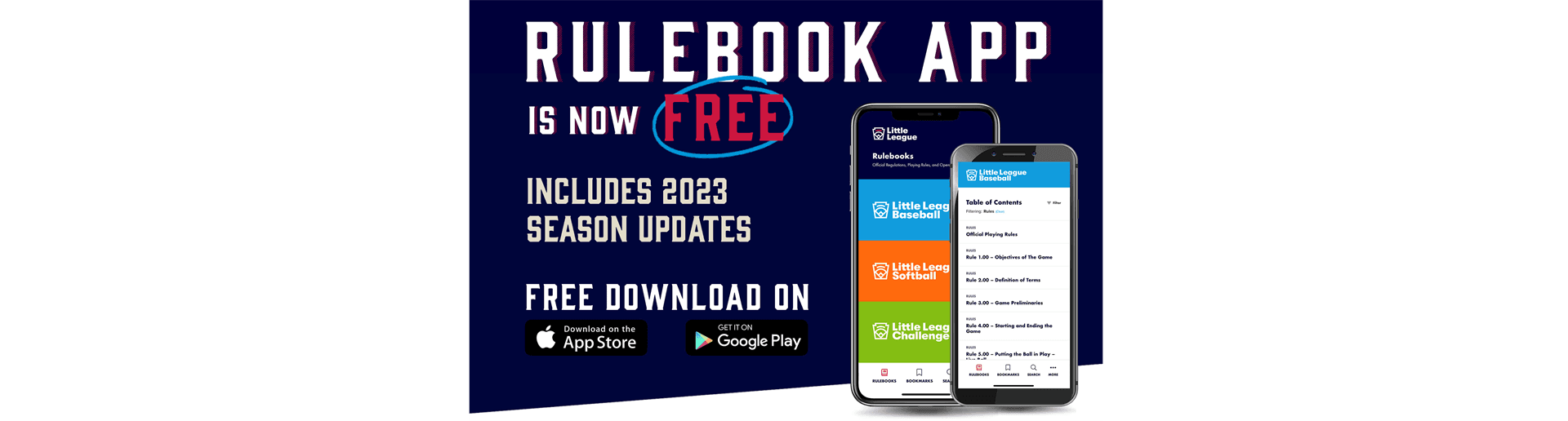 Download the 2025 Little League Rule Book