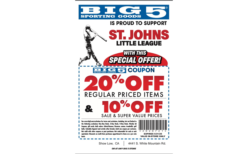 Saint Johns Little League photo