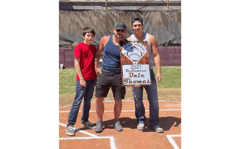 2021 Dedicatee Dale Thomas