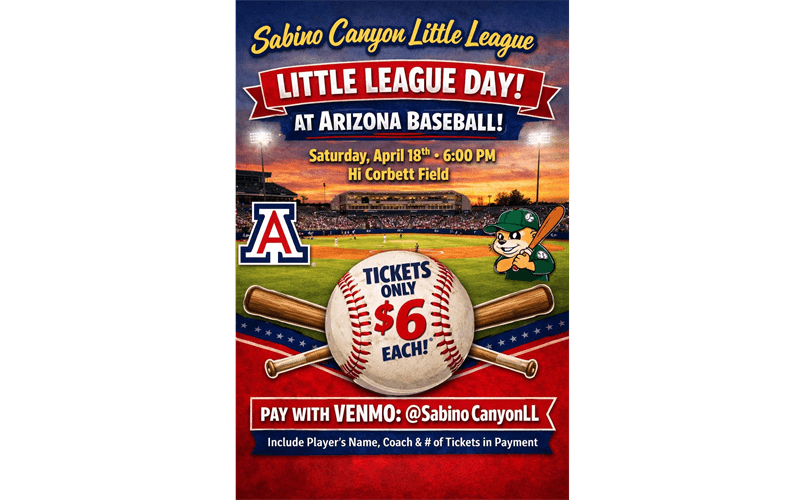 UofA Little League Night April 18