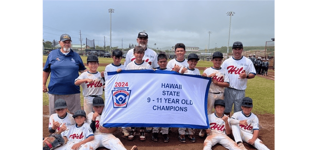 2024   9-11 Hawaii State Champs!