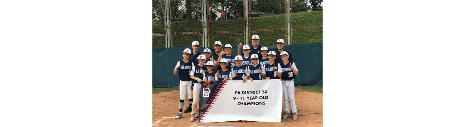 Blue Mountain Little League D 24 CHAMPIONS 9-10-11's