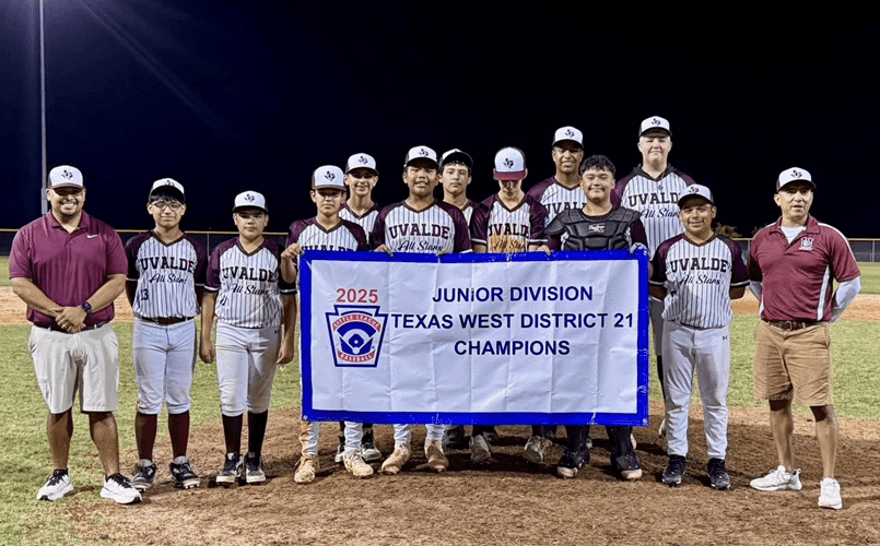Junior Baseball Division 21 Champions