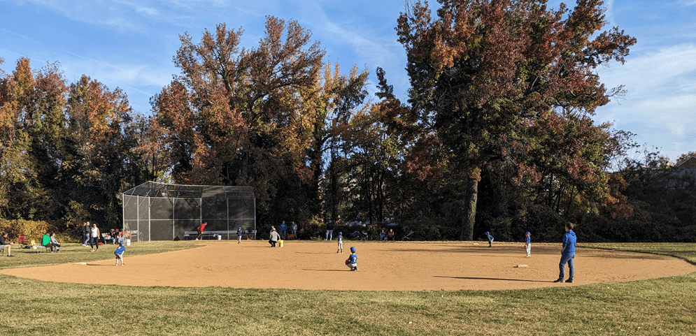 Coach Pitch Game At Belle View Elementary