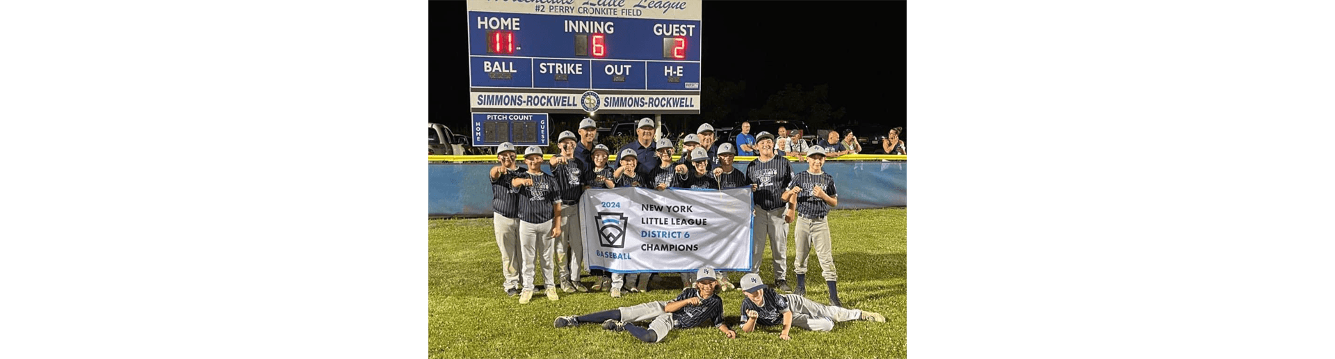 2024 12U District 6 Champions
