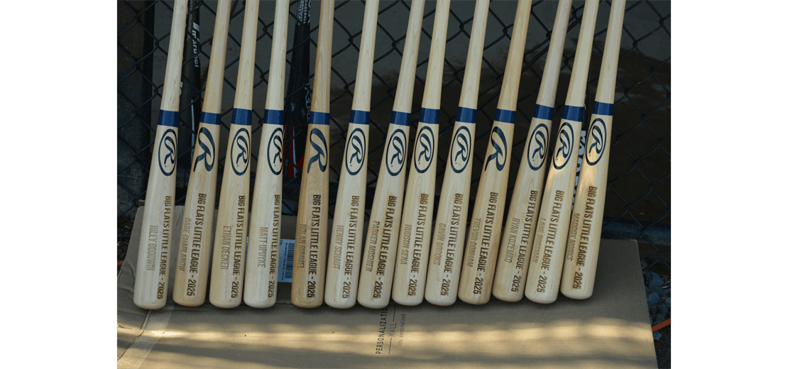 Aging Out Player Commemorative Bats
