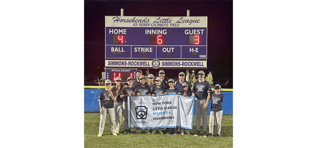 2025 12U District 6 Champions