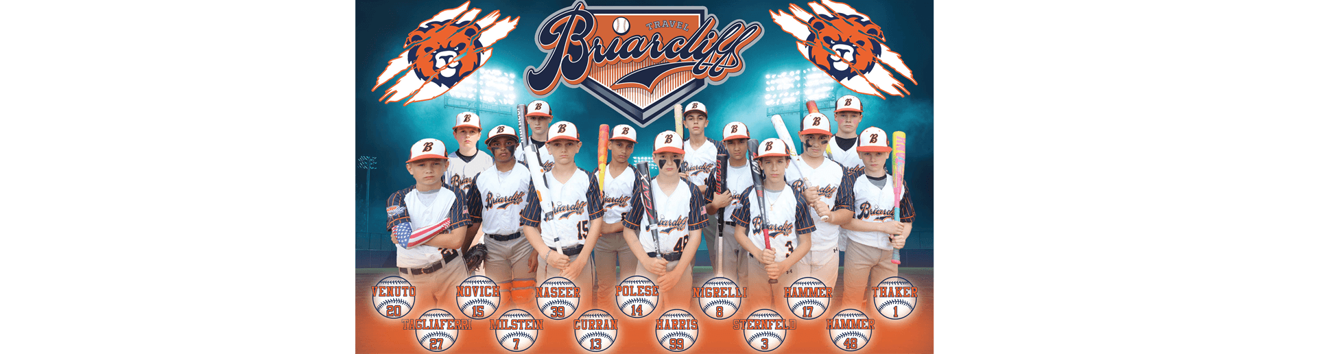 Briarcliff 2025 Cooperstown Team