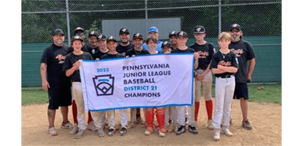 2023 Junior Boys District 21 Champions