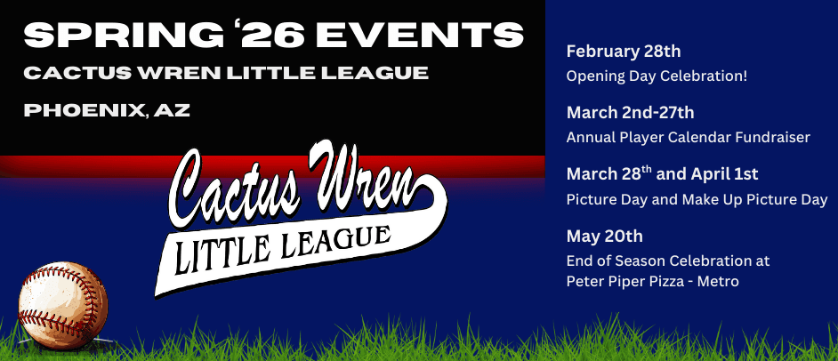 Cactus Wren Little League photo