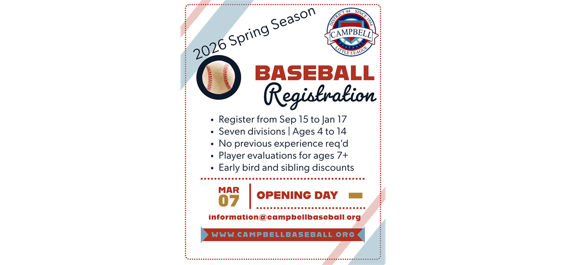 2026 Spring Registration