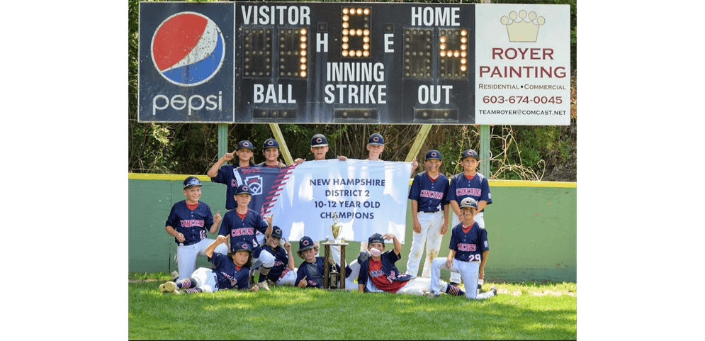 2022 NH District 2 Champions