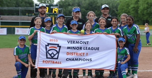 2023 Minors Softball District Champs