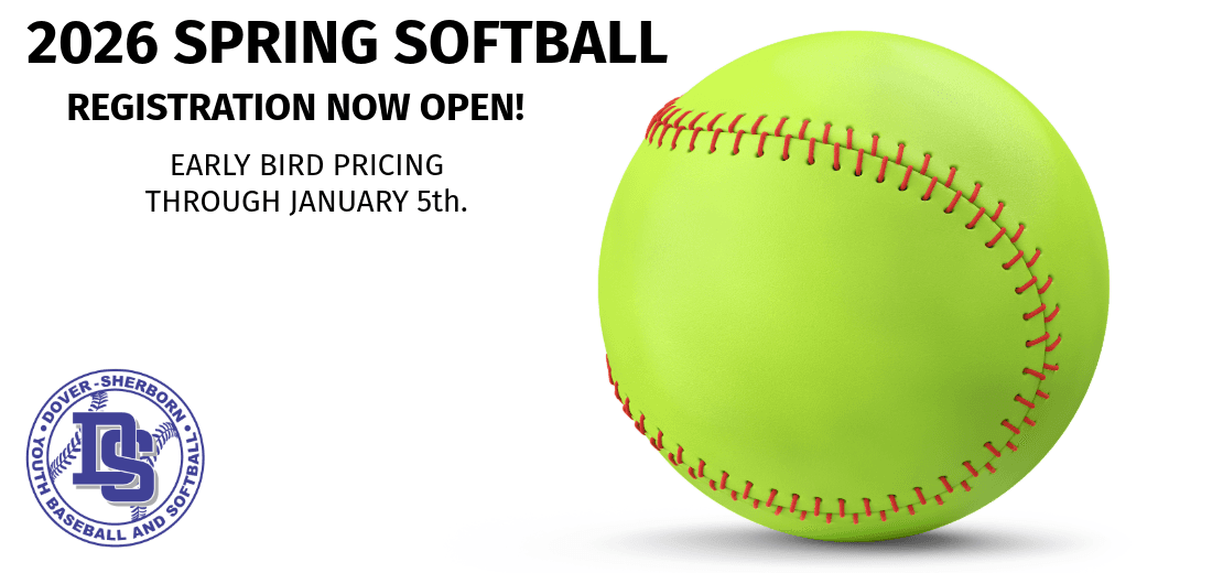 Softball Registration Now Open!