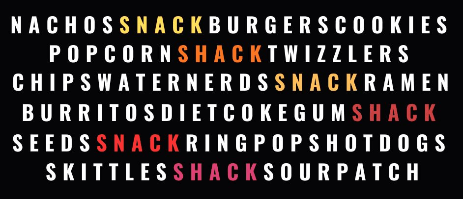 Sign up now for your Snack Shack shifts