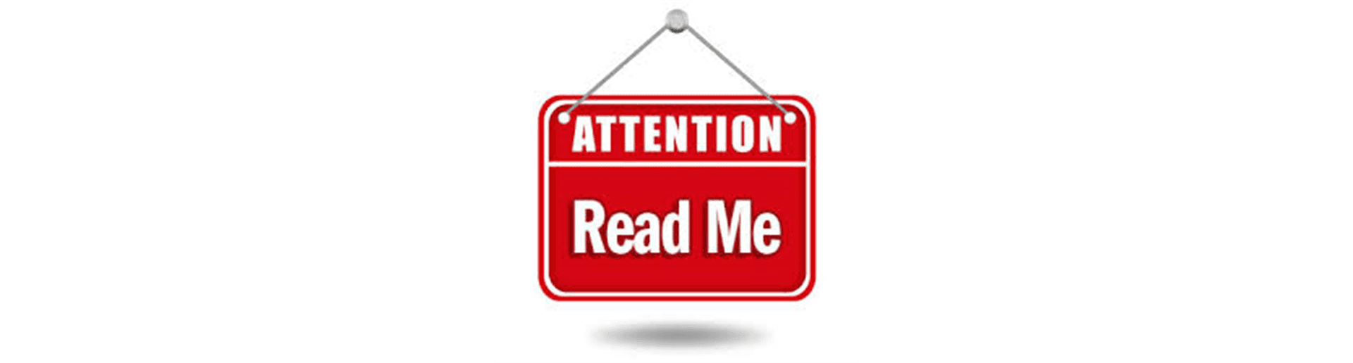 Click here for important information