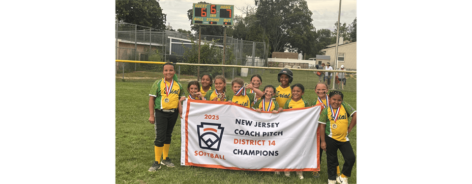 2025 8u Softball District 14 Champions