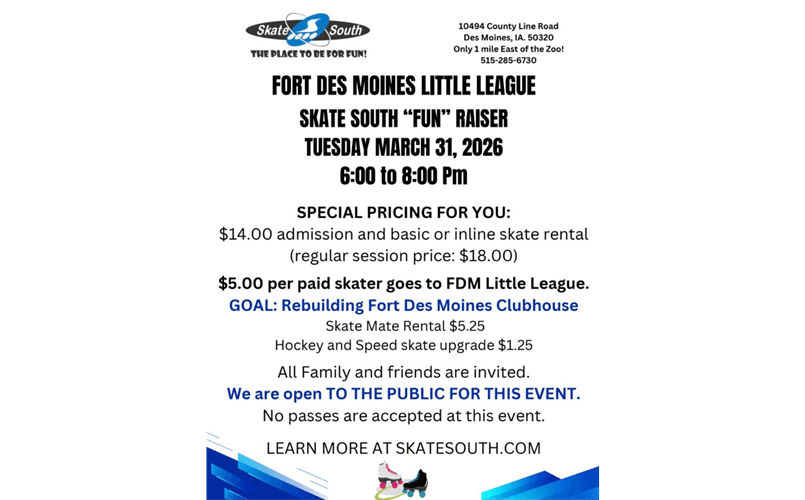 Skate South Fundraiser