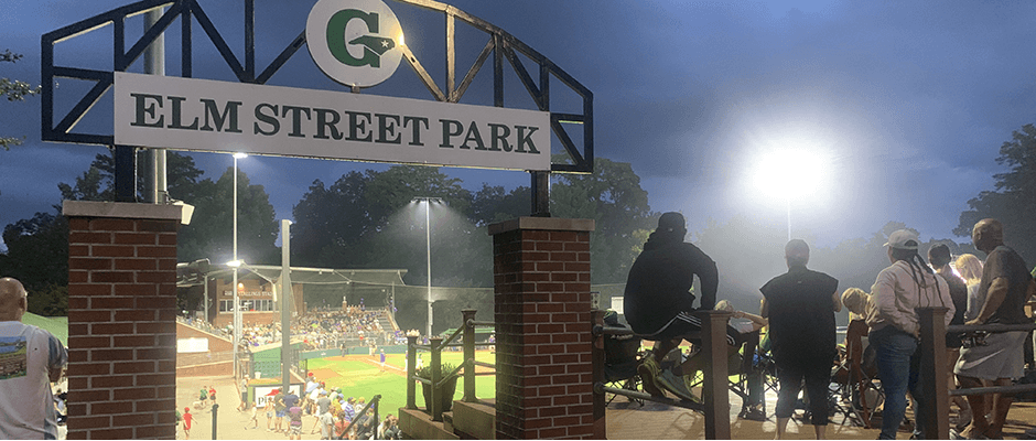 2023 Night Baseball at Elm Street Park