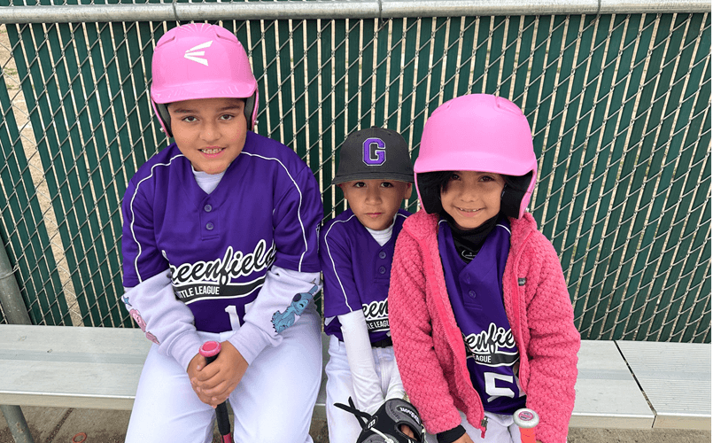 Ready for their turn to hit one out of the park!