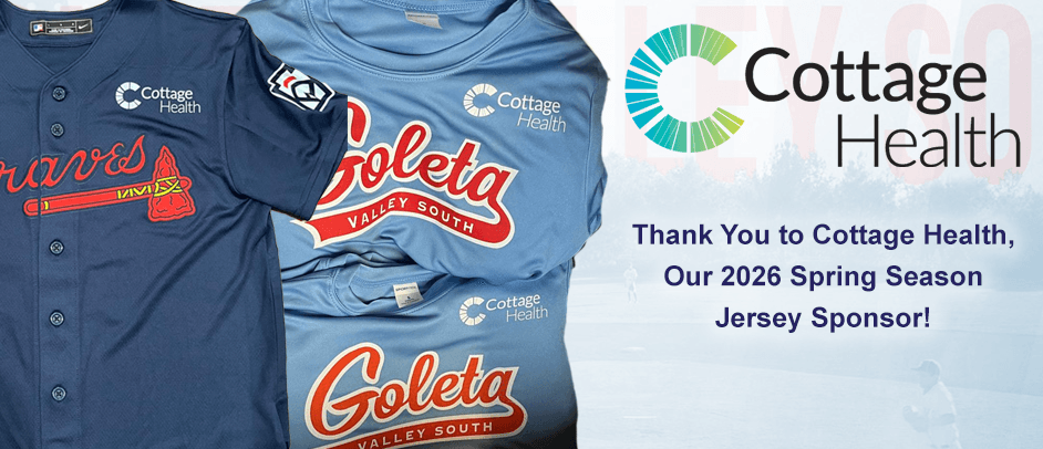 Cottage Health - 2026 Spring Jersey Sponsor!