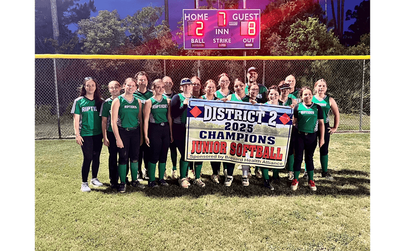 Jr Softball Wins District 2 Championship!