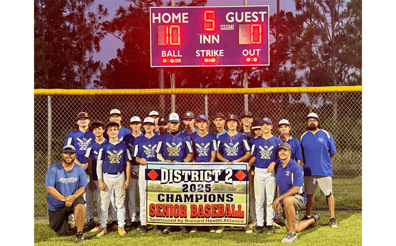 Sr Baseball Wins District 2 Championship!