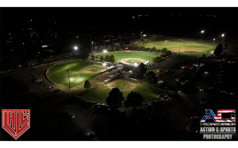Drone View of Lions Hondo Baseball Park