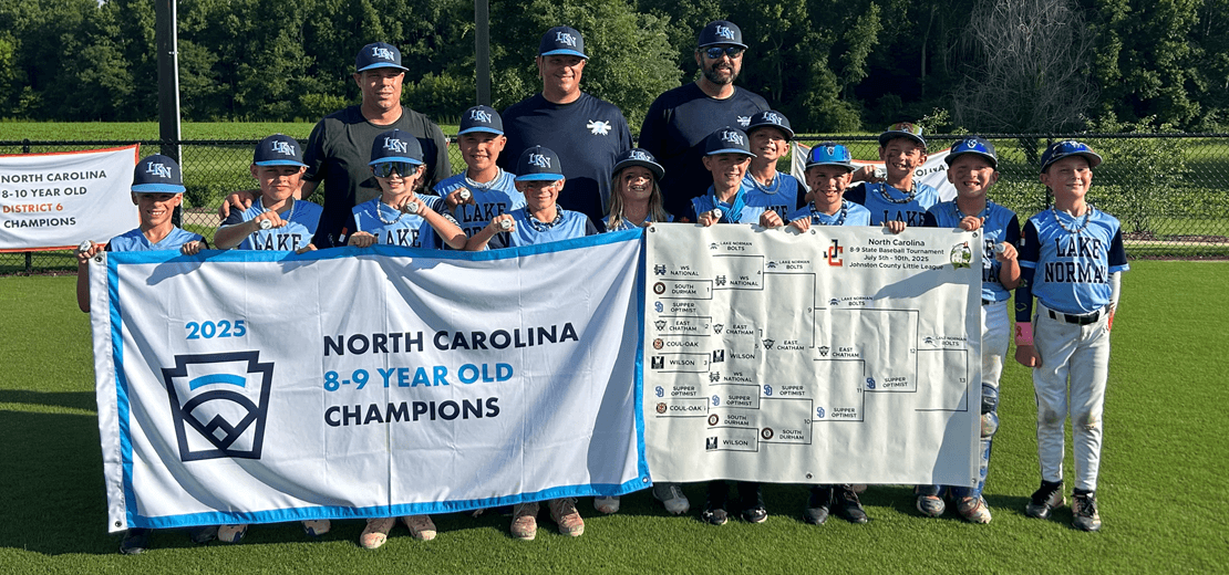 2025 LL 8-9's Baseball State Champs