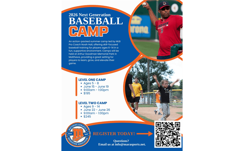 Noah Hall Baseball Camp