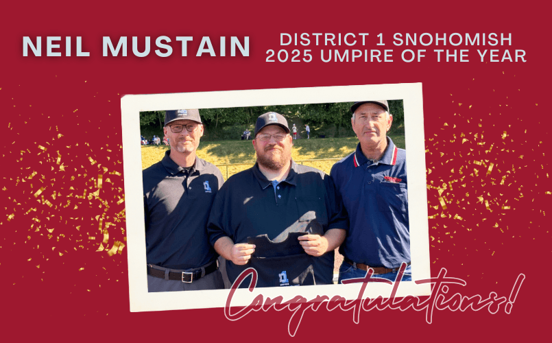 2025 UMPIRE OF THE YEAR - NEIL MUSTAIN