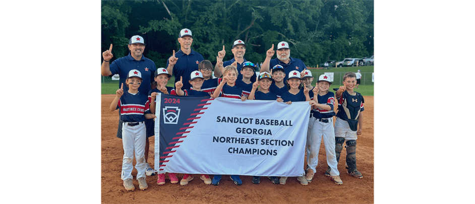 2024 GA Northeast Champions Sandlot Baseball