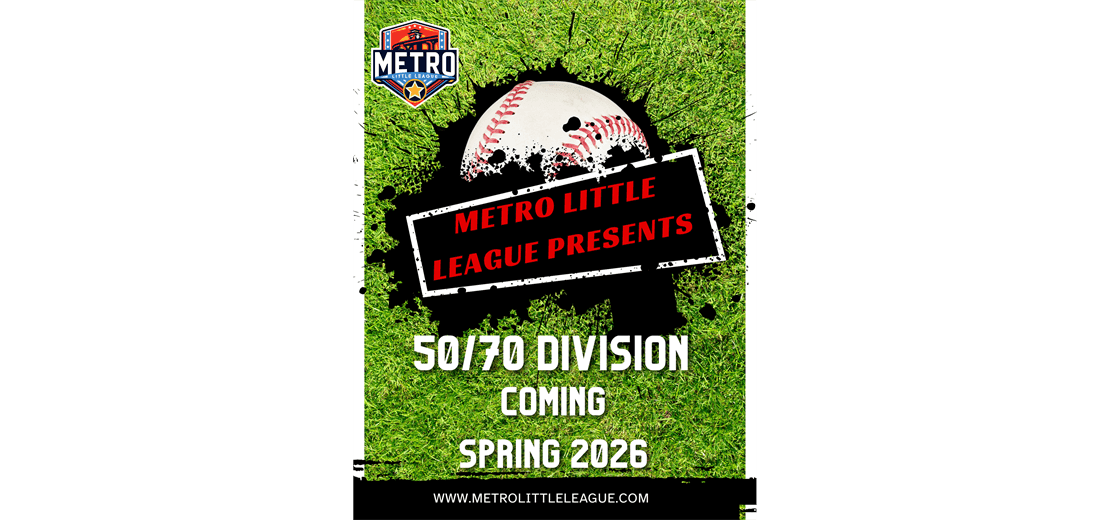 50/70 LEAGUE FOR SPRING 2026
