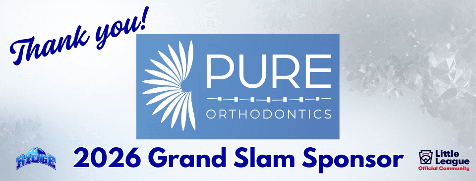 Grand Slam Sponsor: Pure Orthodontics!