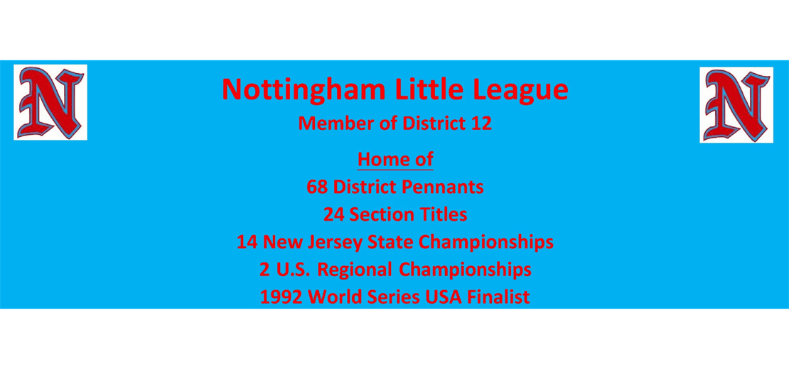 Nottingham Little League History