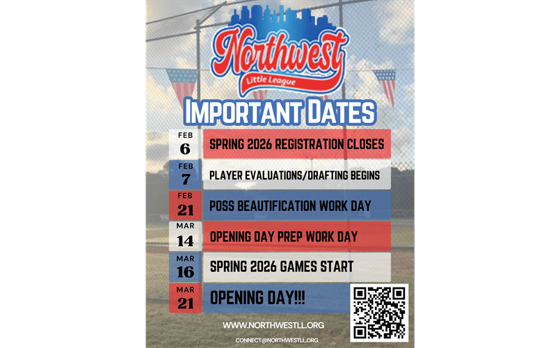 Spring 2026 Important Dates