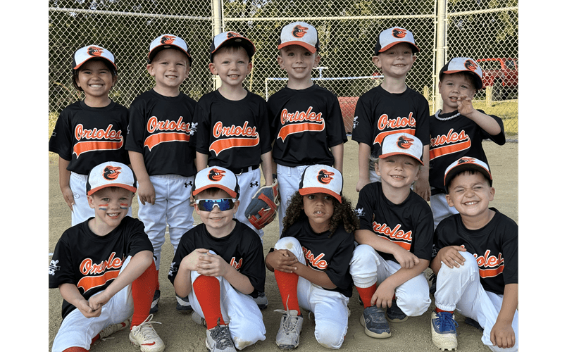 Fall 2025 Coach Pitch Orioles